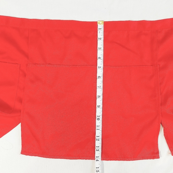NWOT R Waist Short Apron, Hotels Restaurant Cafe Waiters and Waitresses Uniforms - Picture 7 of 8